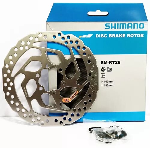 Disco de Freno Shimano RT26 160mm (6H)