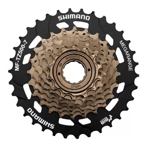 Rache Shimano MTB 7V 14/34 TZ500 Mega